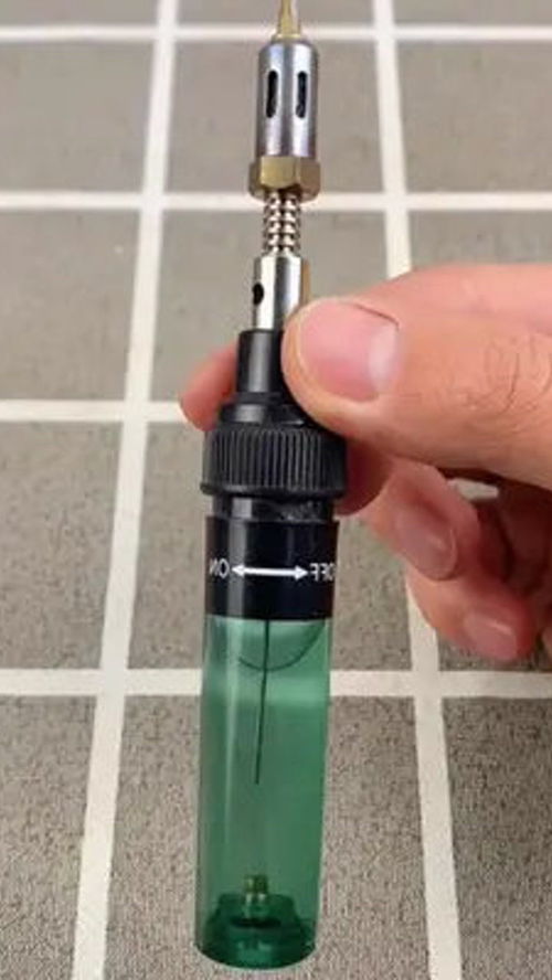 不用电的烙铁 视频同款在商品橱窗 高性能实用工具 充气烙铁